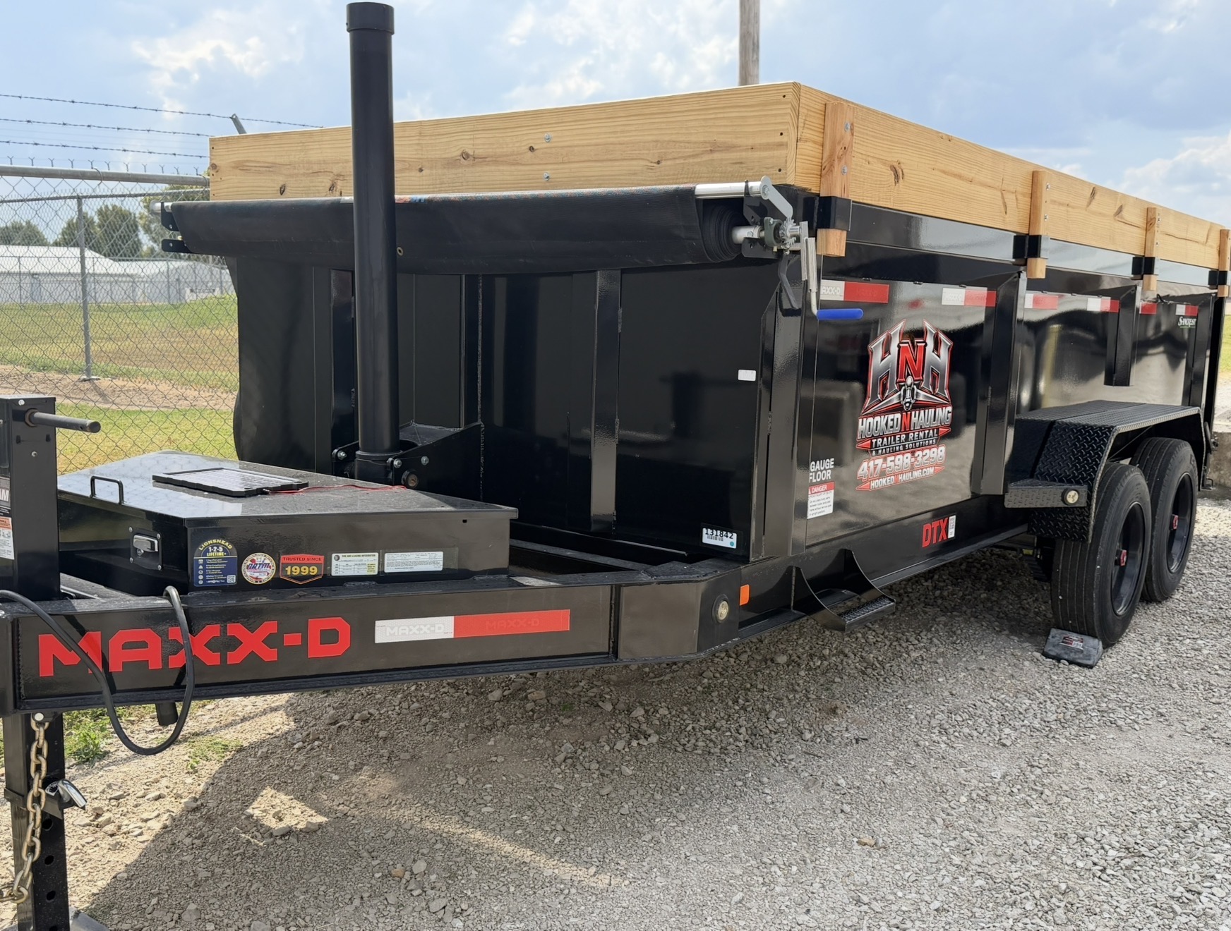 83" x 16' Dump Trailer