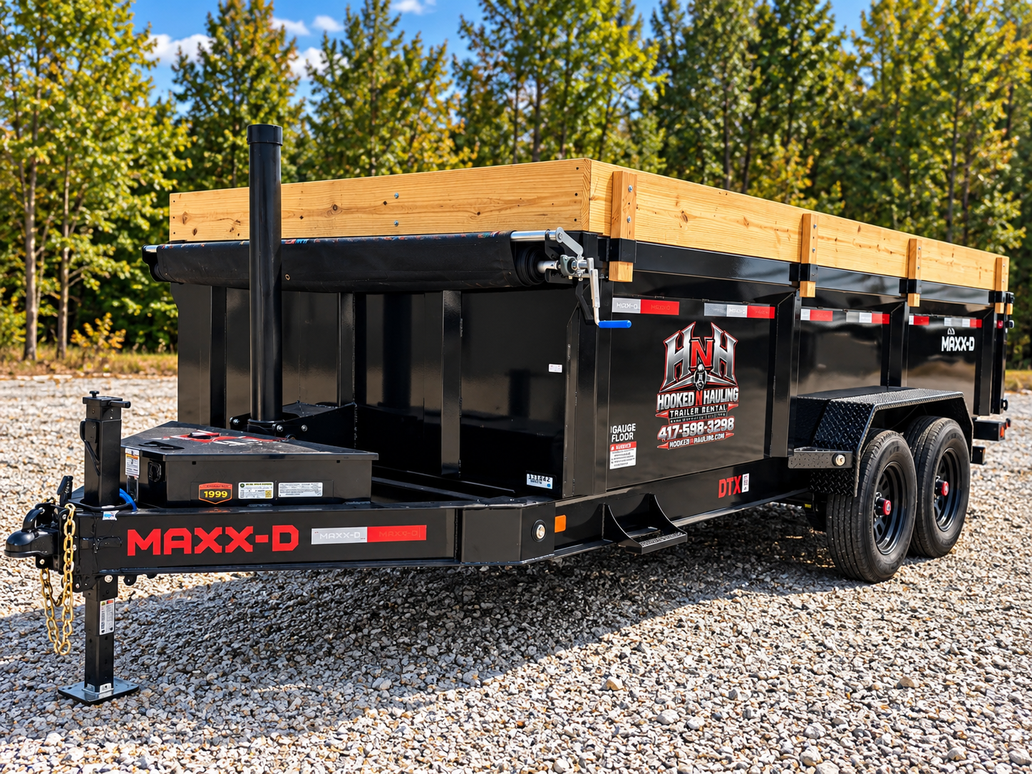 83" x 16' Dump Trailer